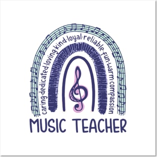 Music Teacher Posters and Art